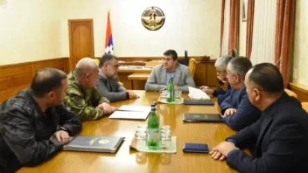 Արցախում ուժային կառույցների հետ խորհրդակցություն է անցկացվել