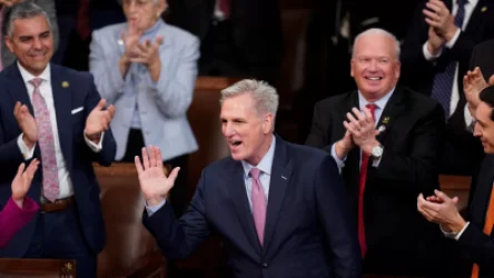 15-րդ փորձից հետո Քևին Մաքքարթիին ընտրվել է ԱՄՆ Ներկայացուցիչների պալատի նոր խոսնակի պաշտոնում