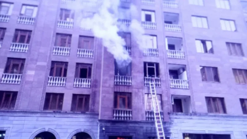 Մանրամասներ` «Երազ» թաղամասում բռնկված հրդեհից. ինչ է հայտնի