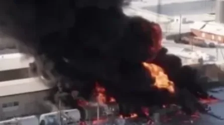 ՏԵՍԱՆՅՈՒԹ․ Ռուսաստանում հրդեհվել է վառելիք տեղափոխող գնացքը