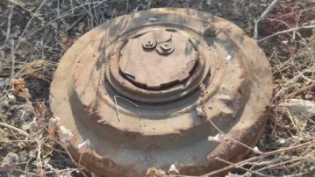 Աշտարակ քաղաքի Մուղնի թաղամասում  հայտնաբերվել է հակատանկային ական