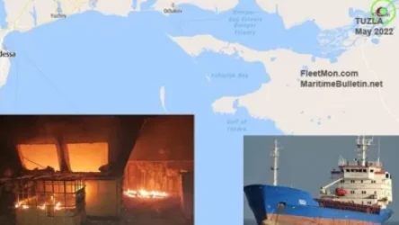 ՏԵՍԱՆՅՈՒԹ. Թուրքական բեռնատար նավը խոցվել է ռուսական հրթիռով. Reuters