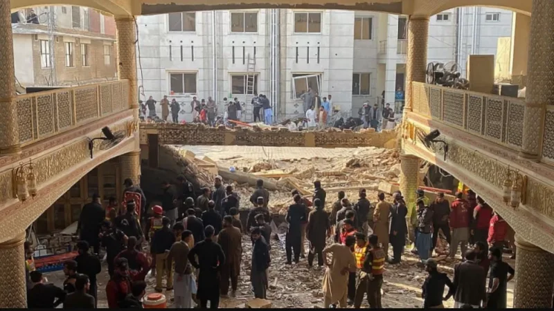 VIDEO: Death Toll in Pakistan Mosque Blast Exceeds 50, Over 150 Injured