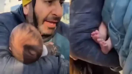 ՏԵՍԱՆՅՈՒԹ. Ինչպես է փրկարարը 29 ժամ անց փլատակների տակից ողջ և առողջ  դուրս բերել 2 ամսական երեխայի