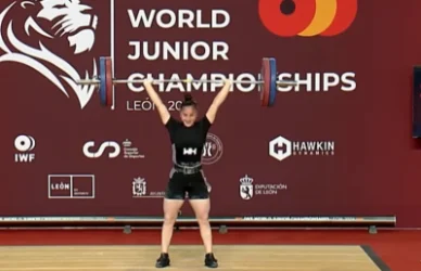 ՏԵՍԱՆՅՈՒԹ․ Ալեքսանդրա Գրիգորյանը՝  Ծանրամարտի երիտասարդական ԱԱ. -ի բրոնզե մեդալակիր