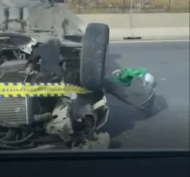 ՏԵՍԱՆՅՈՒԹ․ Երևանում մեքենա է կողաշրջվել․ կան վիրավորներ