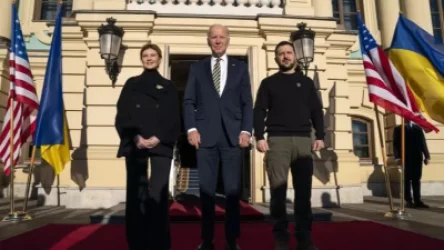 Բայդենը լքել է Կիևը` ավարտելով պատմական այցը