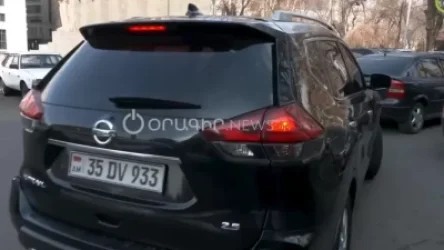 ՏԵՍԱՆՅՈՒԹ. Մարիամ Փաշինյանին սպասարկող մեքենան խախտել է երթևեկության կանոնները