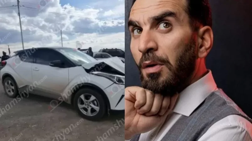 Photos: Rafael Yeranosyan on His Involvement in a Car Accident