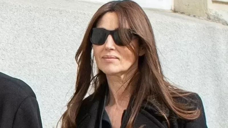 Photos: Monica Bellucci Spotted with New Love in the Streets