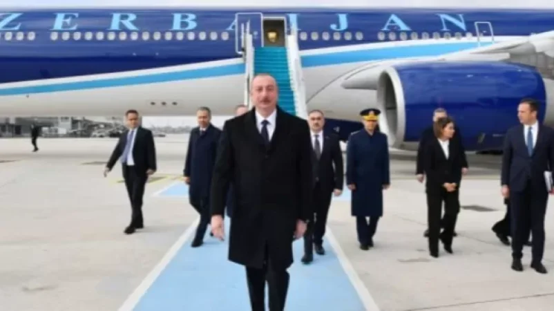 Իլհամ Ալիեւը ժամանել է Թուրքիա
