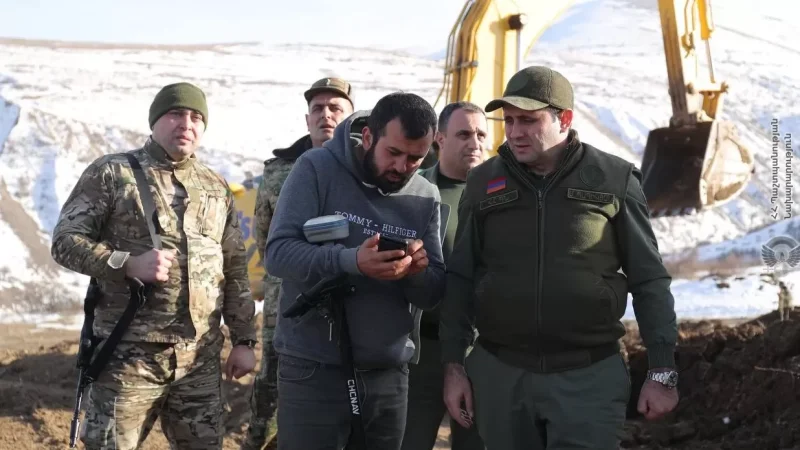 Սուրեն Պապիկյանը այցելել է երկրի հարավարևմտյան սահմանագոտի