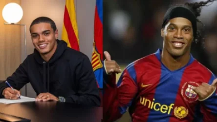 Ռոնալդինյոյի 17-ամյա որդին պայմանագիր է կնքել Բարսելոնայի հետ