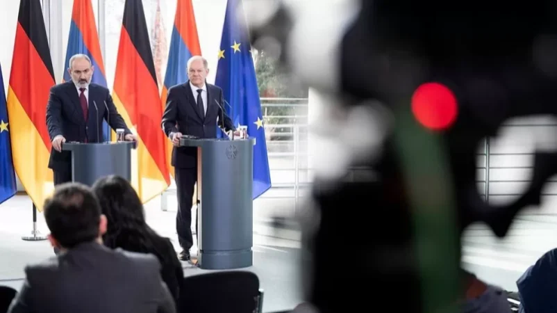 Գերմանիայի կանցլերի կայքից հեռացվել է Արցախի քաղաքացիների ինքնորոշման իրավունքի մասին հատվածը