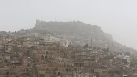 ՏԵՍԱՆՅՈՒԹ. Փոշու փոթորիկ Թուրքիայի երկրաշարժից տուժած քաղաքներում