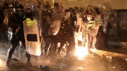 ՏԵՍԱՆՅՈՒԹ․ Թբիլիսիում գիշերը բախումներ են եղել․ կիրառվել են լուսաձայնային նռնակներ