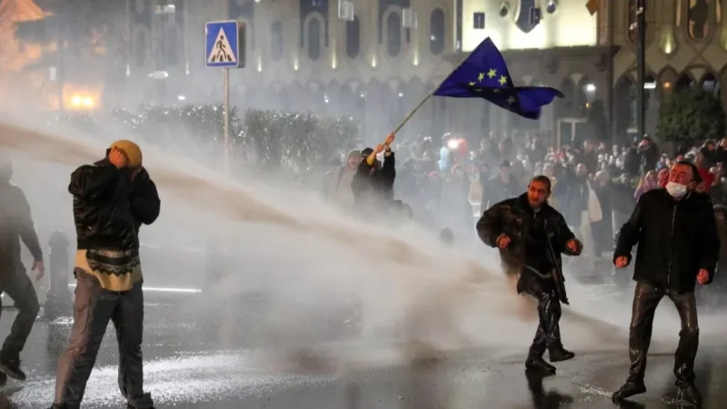 Վրաստանում բերման ենթարկվածների մեջ է նաև ընդդիմադիր առաջնորդը