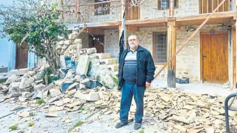 Թուրքիայի միակ հայկական գյուղը երկրաշարժից հետո ծայրից ծայր քանդվել է