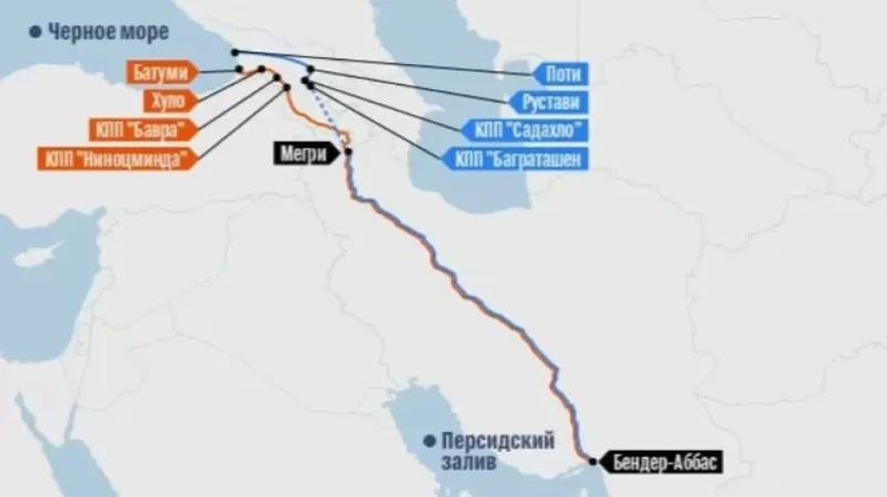 Հնդկաստանը բանակցություններ է վարում Հայաստանի և Իրանի հետ դեպի Ռուսաստան և Եվրոպա նոր առևտրային ճանապարհի շուրջ. The Economic Times