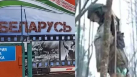 ՏԵՍԱՆՅՈՒԹ. Վալերի անունով մակետն ու վահանակները. «սառը պատերազմ»՝ բելառուսաուկրաինական սահմանին