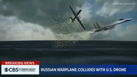 ՏԵՍԱՆՅՈՒԹ. Ինչպես է ԱՄՆ ռազմաօդային ուժերի անօդաչու թռչող սարքն ընկնում Սև ծովը. CBS