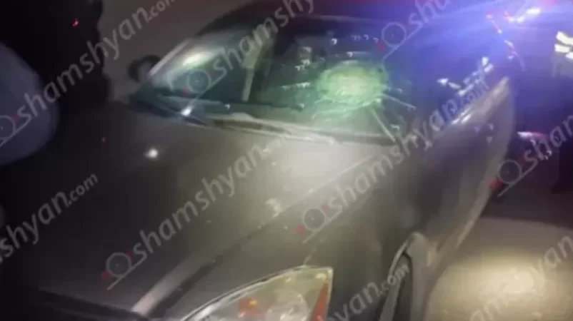 Կրակոցներ Երևանում․ դեպքի վայրում հայտնաբերվել է վնասված Nissan մակնիշի ավտոմեքենա․ ԶԼՄ