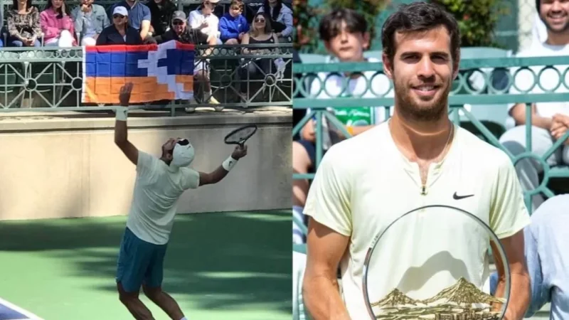 Karen Khachanov Participates in Charity Event for Artsakh