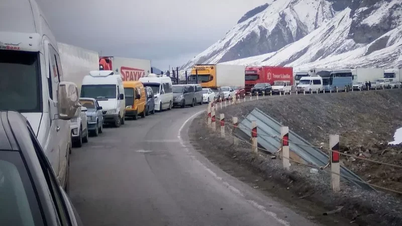 Իրավիճակը Հայաստանի ճանապարհներին և Լարսում