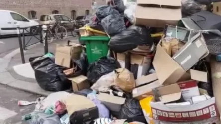 ՏԵՍԱՆՅՈՒԹ. Փարիզն աղբով է լցված