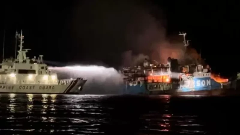 Ֆիլիպիններում մարդատար նավի վրա հրդեհ է բռնկվել. զոհերի թվում երեխաներ կան