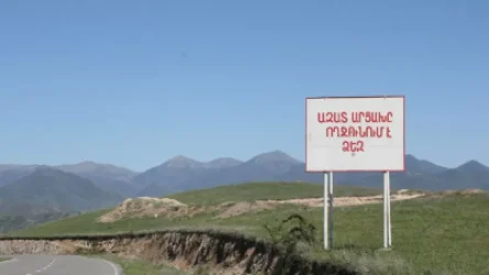 «Ազատ Արցախը ողջունում է ձեզ» ցուցանակը սովորական թիթեղ չէր. հեռուստալրագրող