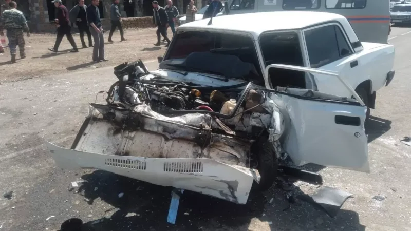 Accident at the Intersection of Khnzoresk Village: Casualties Reported