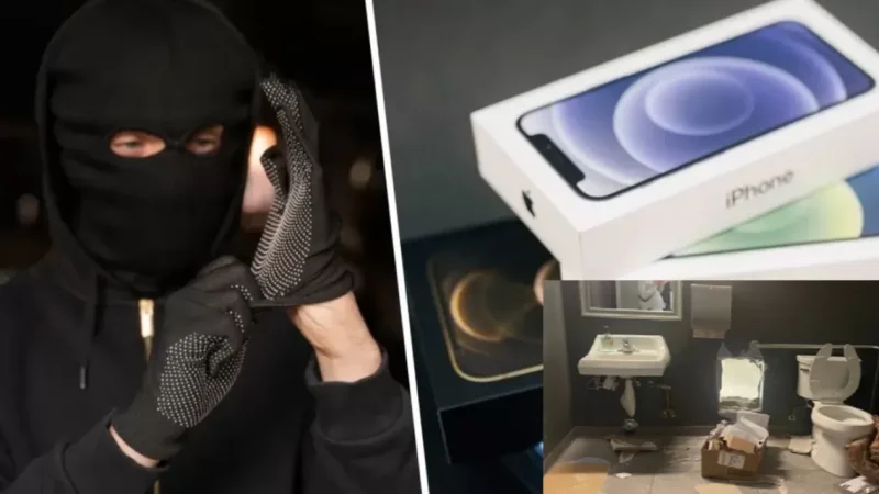 Զուգարանի պատը քանդել են, մտել  խանութ և 436 iPhone գողացել