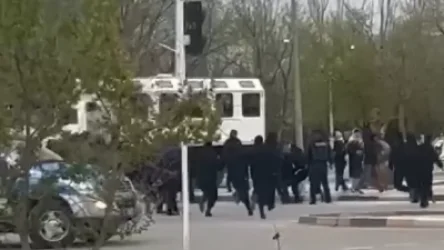 ՏԵՍԱՆՅՈՒԹ. Ինչպես են ոստիկանները ձերբակալում ղազախստանցի ցուցարարներին