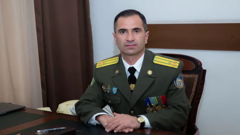 Պաշտոնից ազատվել է ՀՀ ԱԱԾ սահմանապահ զորքերի հրամանատարը