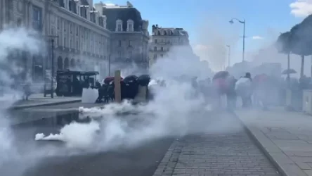 ՏԵՍԱՆՅՈՒԹ. Ջրցան մեքենաներ և արցունքաբեր գազ. իրավիճակը՝ Ֆրանսիայում