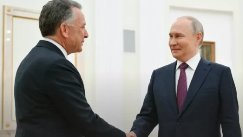 Պուտինի և Ուիթքոֆի բանակցությունները Կրեմլում տևել են ավելի քան 3,5 ժամ