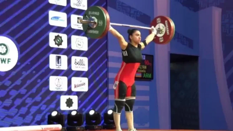 Ծանրամարտի Եվրոպայի առաջնությունում Իզաբելլա Յայլյանը նվաճեց փոքր բրոնզե մեդալ