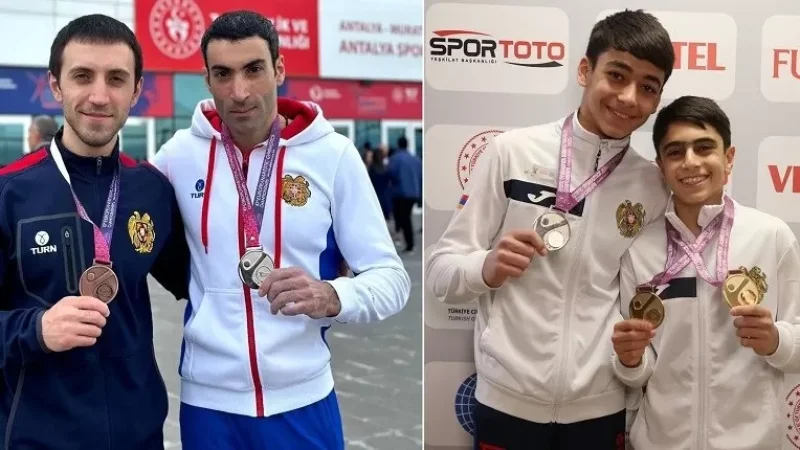 Photos: Armenian Gymnasts Conclude Competitions in Antalya