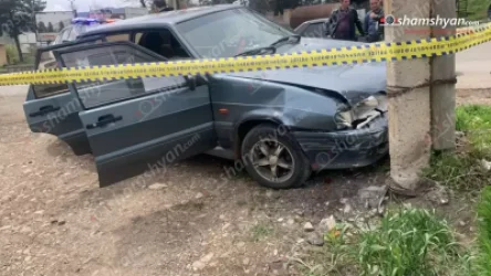 Վարորդը հանկարծամահ է եղել. մեքենան բախվել էլեկտրասյանը