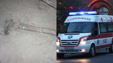 Երևանում քաղաքացին կացինը նետել է կանչով դեպքի վայր մեկնած բժշկի ուղղությամբ