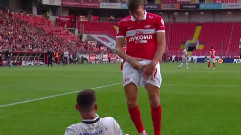 Ֆուտբոլիստի կատարած ժեստի պատճառով ծեծկռտուք է տեղի ունեցել