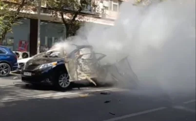 Խոշոր պայթյուն՝ Ամիրյան փողոցում. վնասվել են հասարակական տրանսպորտն ու հարակից մեքենաները