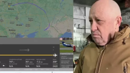 Պրիգոժինի ինքնաթիռը վայրէջք է կատարել Մինսկում