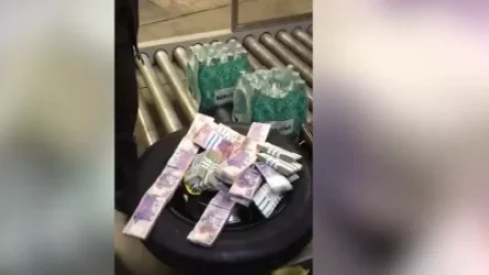 ՏԵՍԱՆՅՈՒԹ. Հայտնաբերվել է 68,000 ԱՄՆ դոլարին համարժեք 172,000 վրացական լարի գումար ու մարիխուանա տեսակի թմրամիջոց