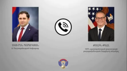 Սուրեն Պապիկյանն ու Քոլին Քահլը հեռախոսազրույց են ունեցել