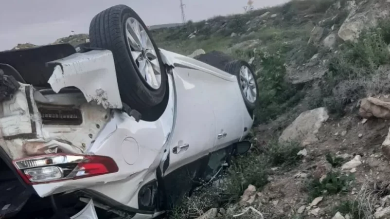 Photos: Accident on Yerevan-Gyumri Highway, One Injured