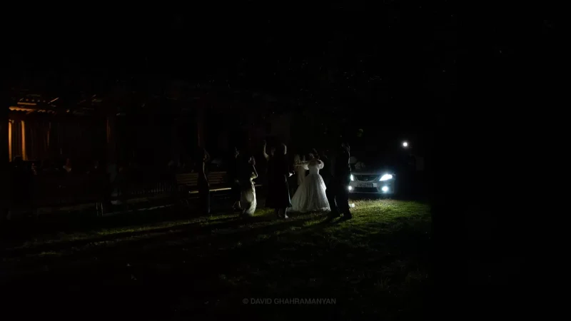 Photos: Wedding in Blockaded Artsakh Amid Power Cut Hours