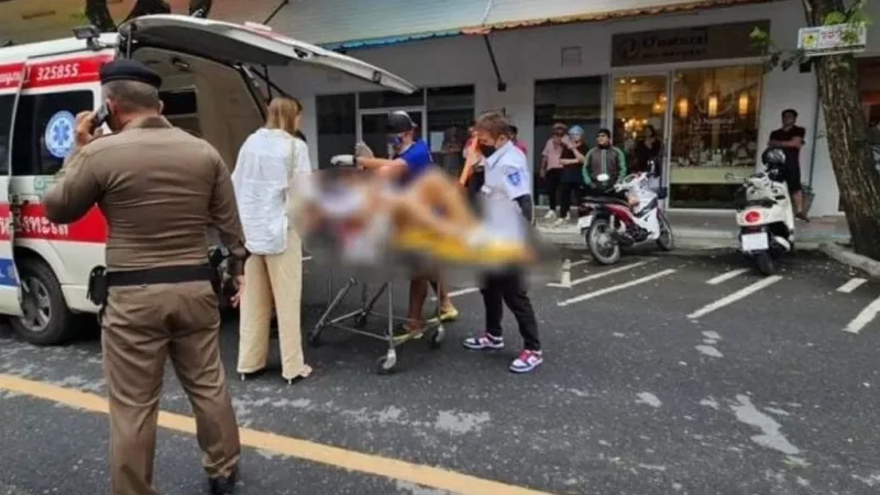 Shooting at a Russian Citizen in a Car in Thailand