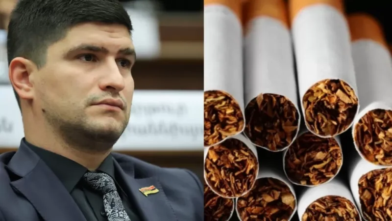 ՀՀ-ում ամենաէժան ծխախոտի մեկ տուփը պետք է լինի 20 հազար դրամ. ՔՊ պատգամավոր